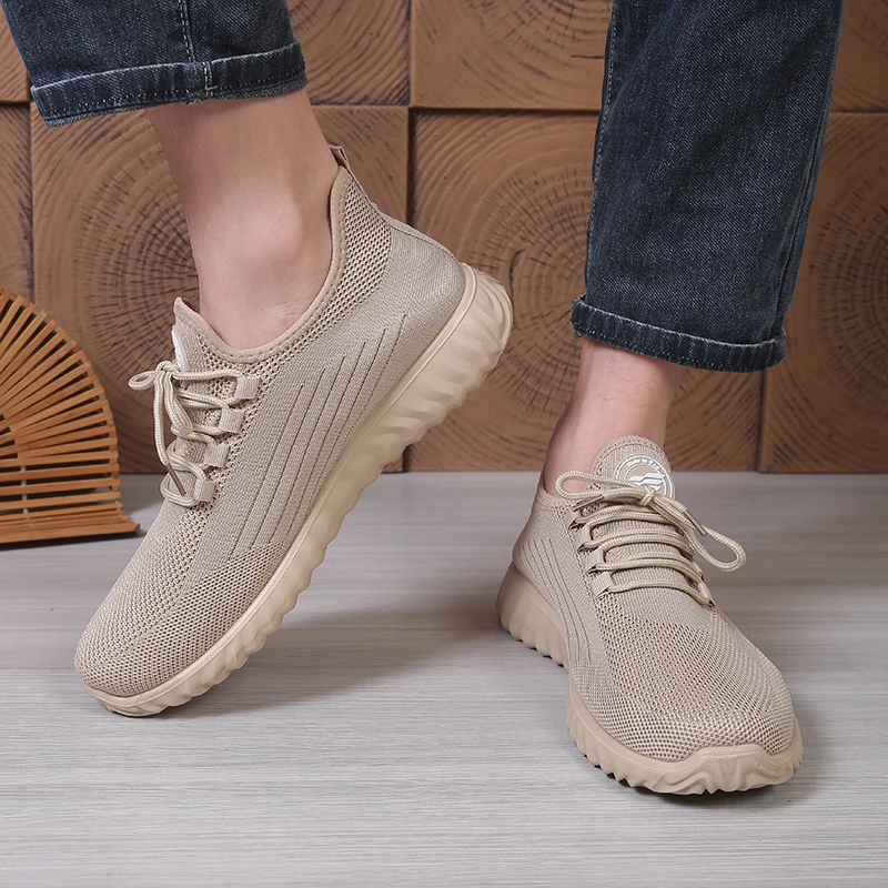 

Men's breathable casual shoes, men's flat shoes, men's sports shoes, mesh mailboxes shoes