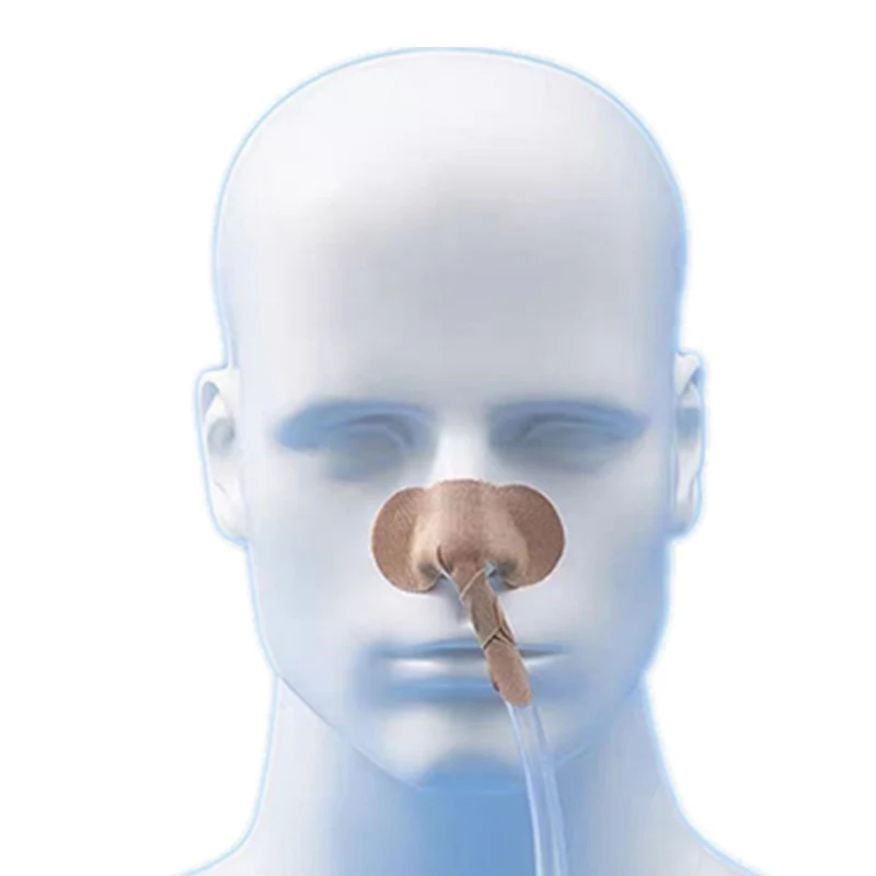 1Pc Breathable Esophageal Tape Nasal Feeding Tube Adhesive Tape Sticker Securement Device Nose Bridge Cannula Fixation