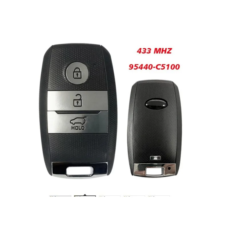Производство Kia Чехол для автомобильного ключа 2015 Kia Sorento Смарт-карта с дистанционным управлением 3 ключа 95440-C5100 Частота 434 Чип 47
