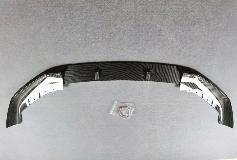 Car Bumper Front Lip Splitter Spoiler For B-MW G30 G38 F20 F22 F30 F32 F33 F36 F80 M3 F82 F83 M4 ABS Carbon Look Front Lip