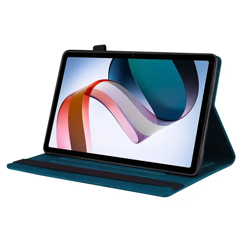 Capa de couro PU de estilo comercial, Soft TPU Back Shell, Tablet Case para Funda Redmi Pad SE, 2020, 11"