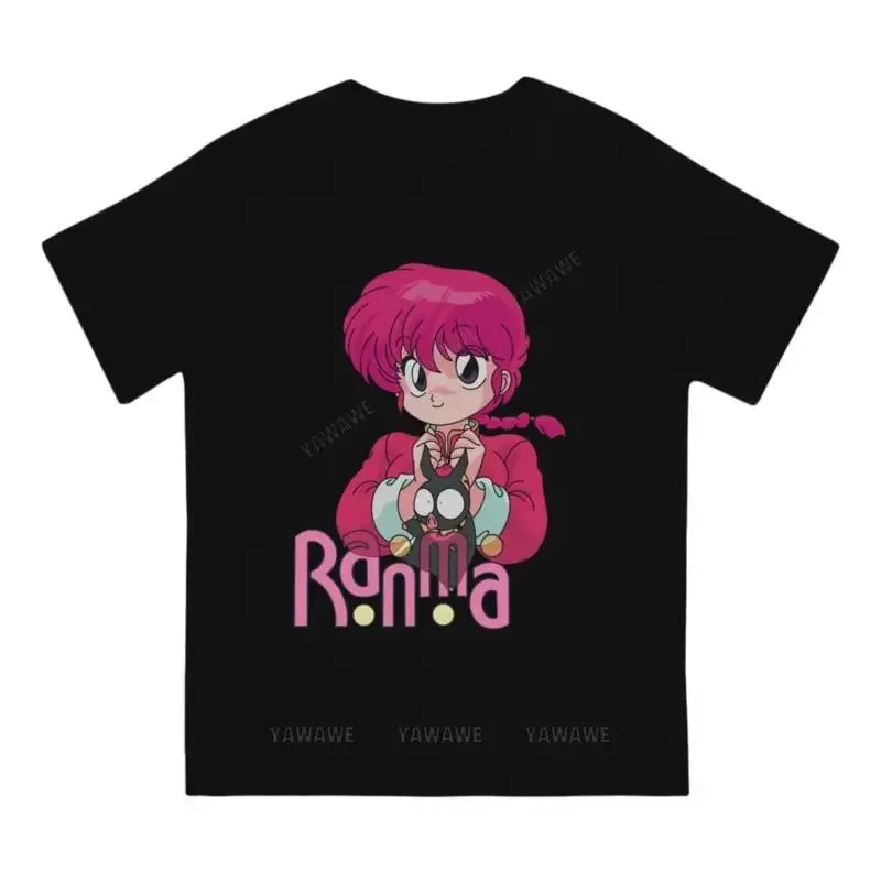 men clothingcustom  harajuku  Fanart Classic Hip Hop TShirt Ranma Manga Leisure  Summer Stuff For Men Women Men summer t-shirt