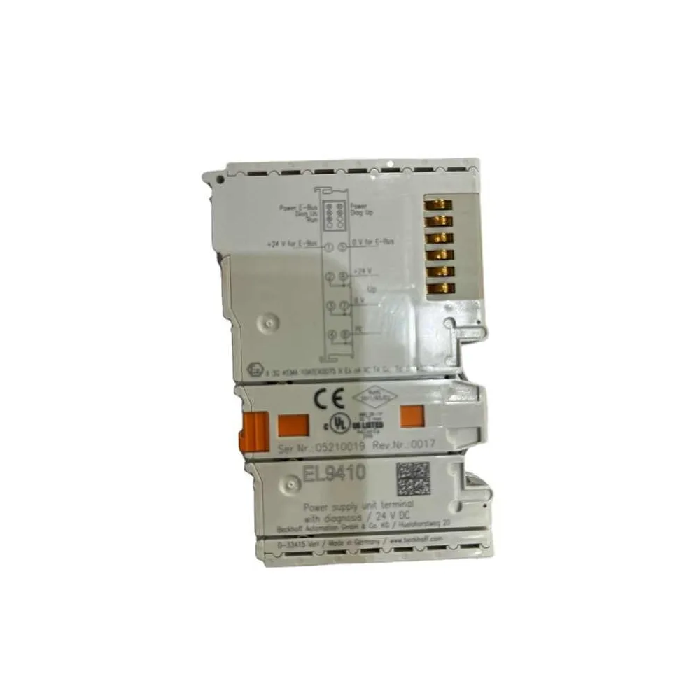 BECKHOFF Bus Power Terminal Module, EL9410, Original, Novo