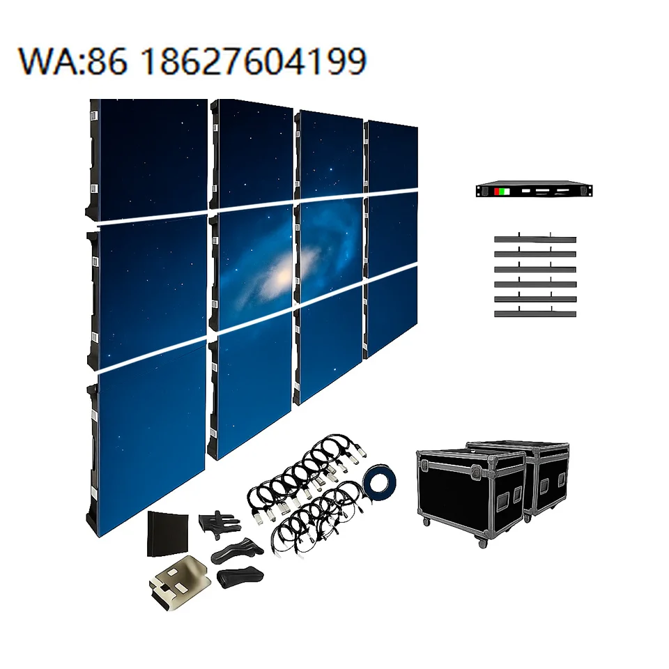 curved creative splicing special shape screen High Resolution Micro Led Video Wall Complete System Led Video Wall Digital Signs