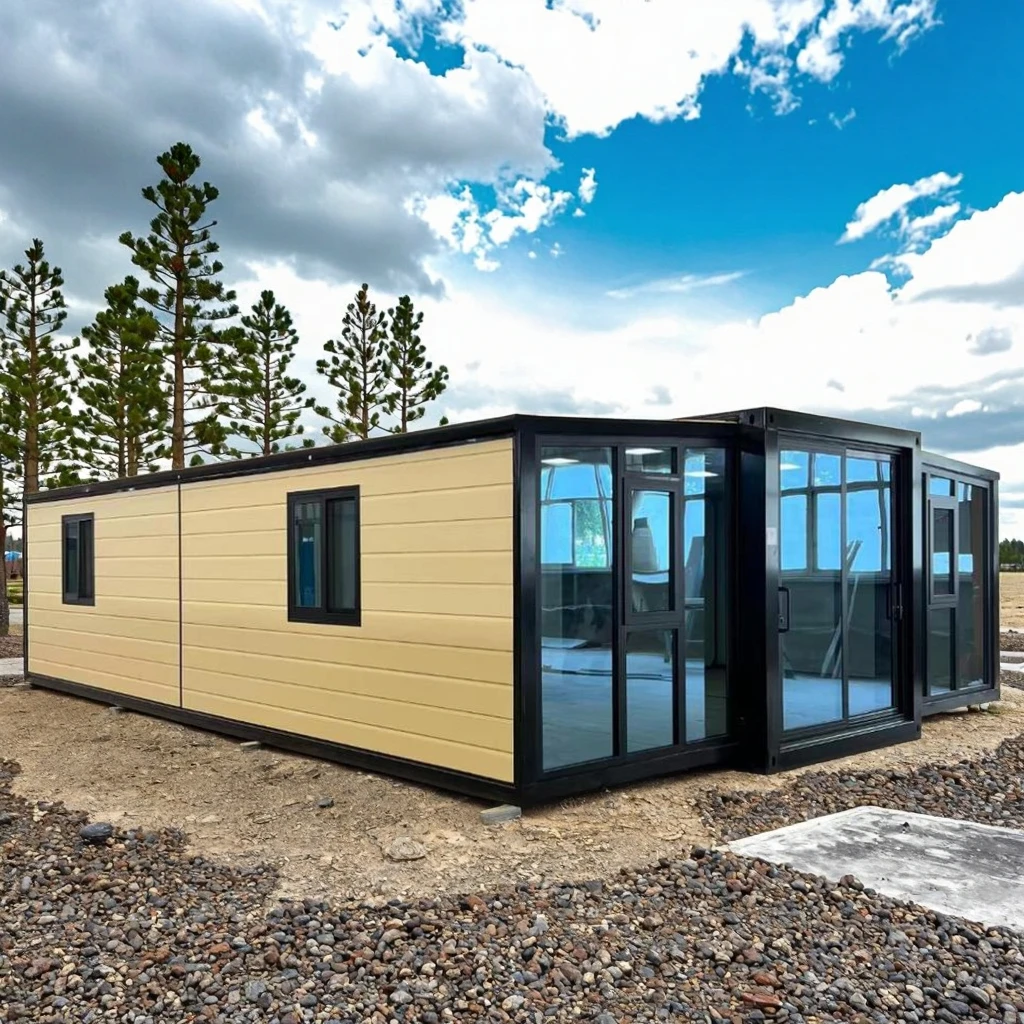 20/30/40ft faltbares erweiterbares Containerhaus, vorgefertigtes faltbares kleines modulares Haus, geeignet für Büros und Häuser im Freien