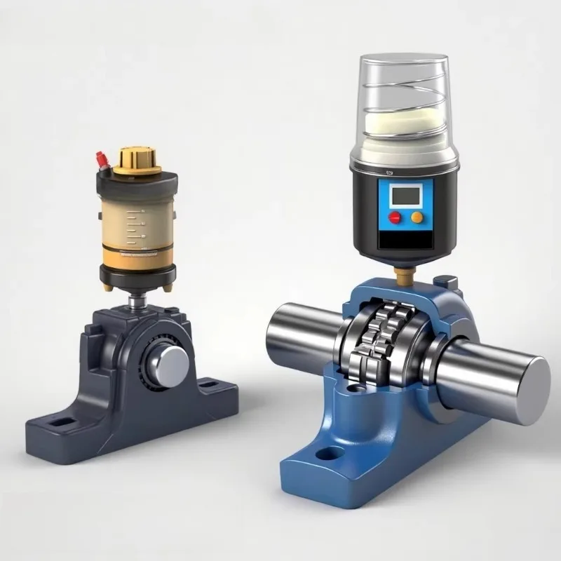 Automatic Single Point Grease Lubricator, Battery Powered Auto Grease Feeder