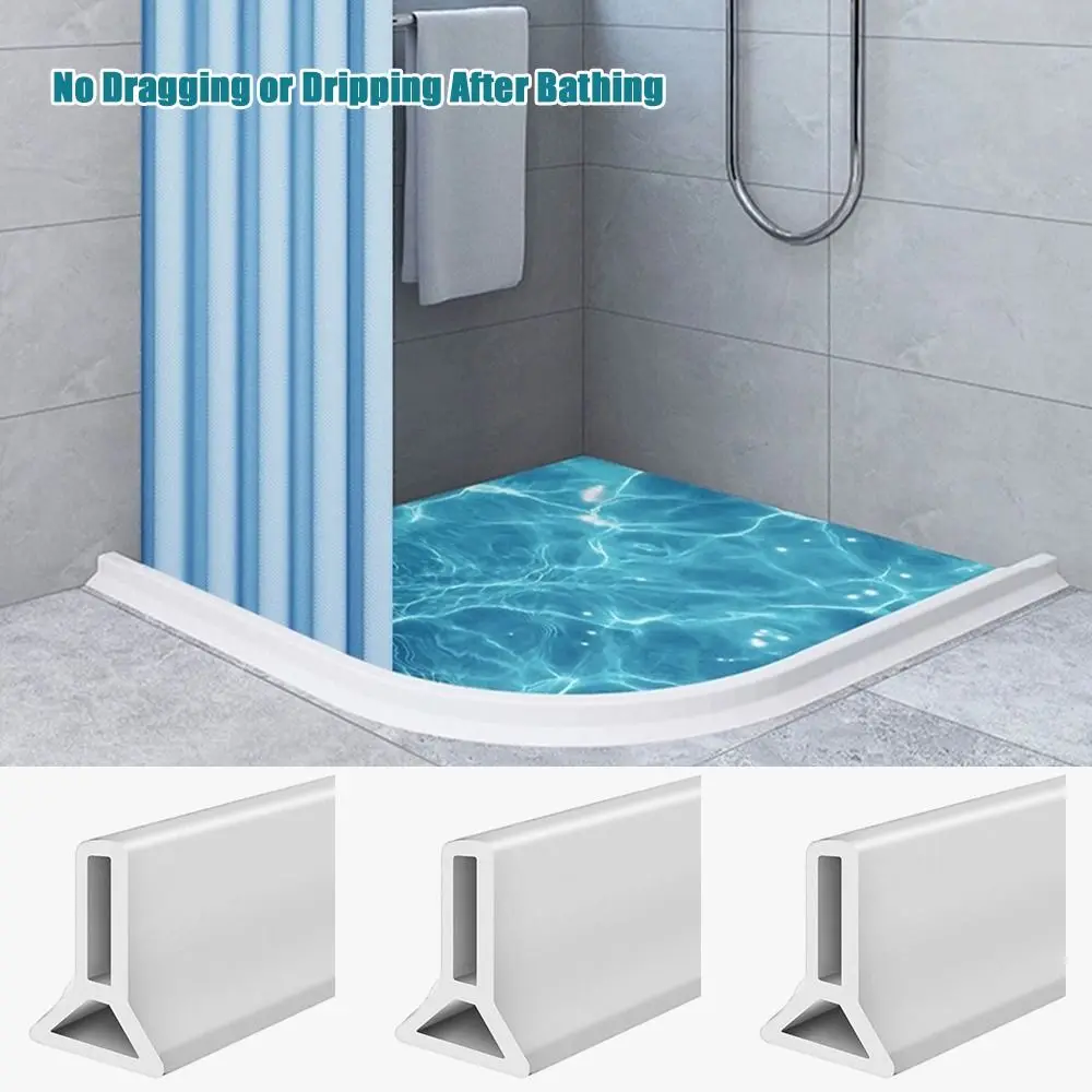

Self Adhesive Water Barrier Strip Flexible Silicone Water Retention System Silicone Water Stopper Collapsible Design
