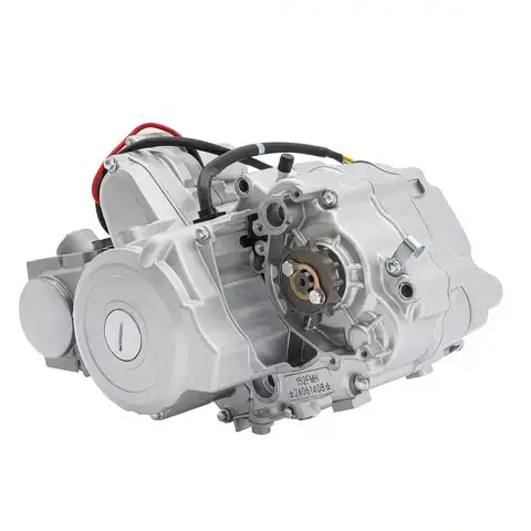 110CC 4 Stroke Engine Motor,8000Rpm Speed Single Cylinder Air Cooling Transmission Electric Start Auto Engine Motor for ATV GO K