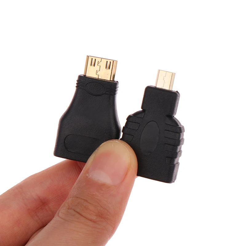 1Pc Hdmi Naar Mini Hdmi Adatper 1080 P 2K 4K Voor Mini Pc Hdtv Hd Camera 5504 Mini Hdmi Man Naar Hdmi Een Vrouwelijke Adapter Converter