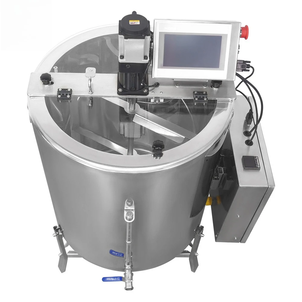 Honey emulsifying machine, stainless steel crystal emulsifying equipment, high-precision honey processing equipment support