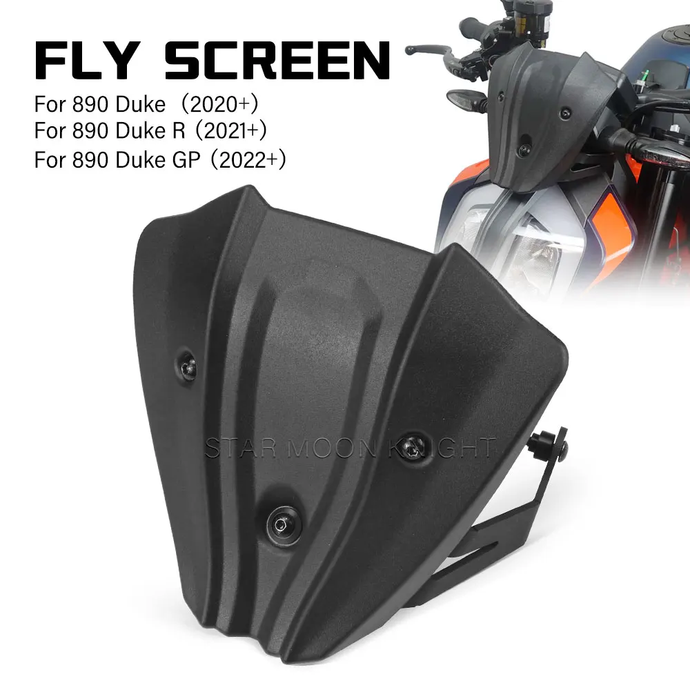 Motorcycle Accessories For 890 Duke (2020-) Duke890 R (2021-) 890 Duke GP (2022-) Front Small Windshield Fairing