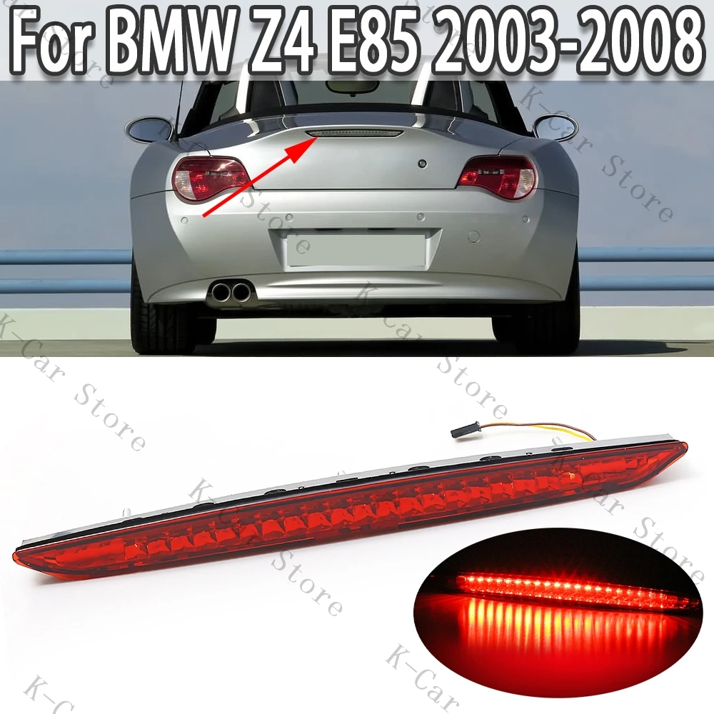 

Для BMW Z4 E85 2003-2008 задний бампер задние фонари 3RD третий стоп-сигнал задний багажник стоп-сигнал автомобильные аксессуары
