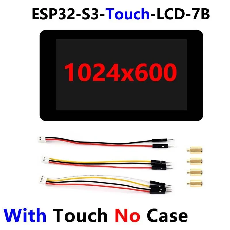 ESP32-S3 7-inch LCD-aanraakscherm-1024x600 IPS-scherm, WiFi/Bluetooth, CAN & RS485, Waveshare ESP32-S3-LCD-7B - afbeelding 1
