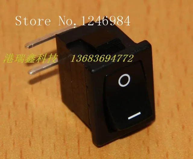 [SA]Power switch R19 A LIGHT -Taiwan group Rocker Switch Rocker Switch horizontal legs bent pins RA12--100PCS/LOT