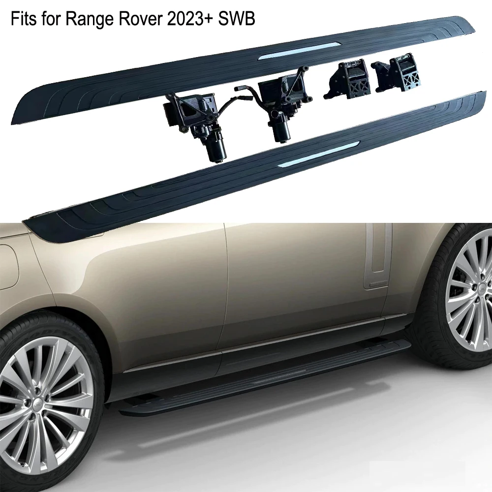 Power Deployed Running Board Fits For LR Range Rover SWB 2023+ Electric Side Step