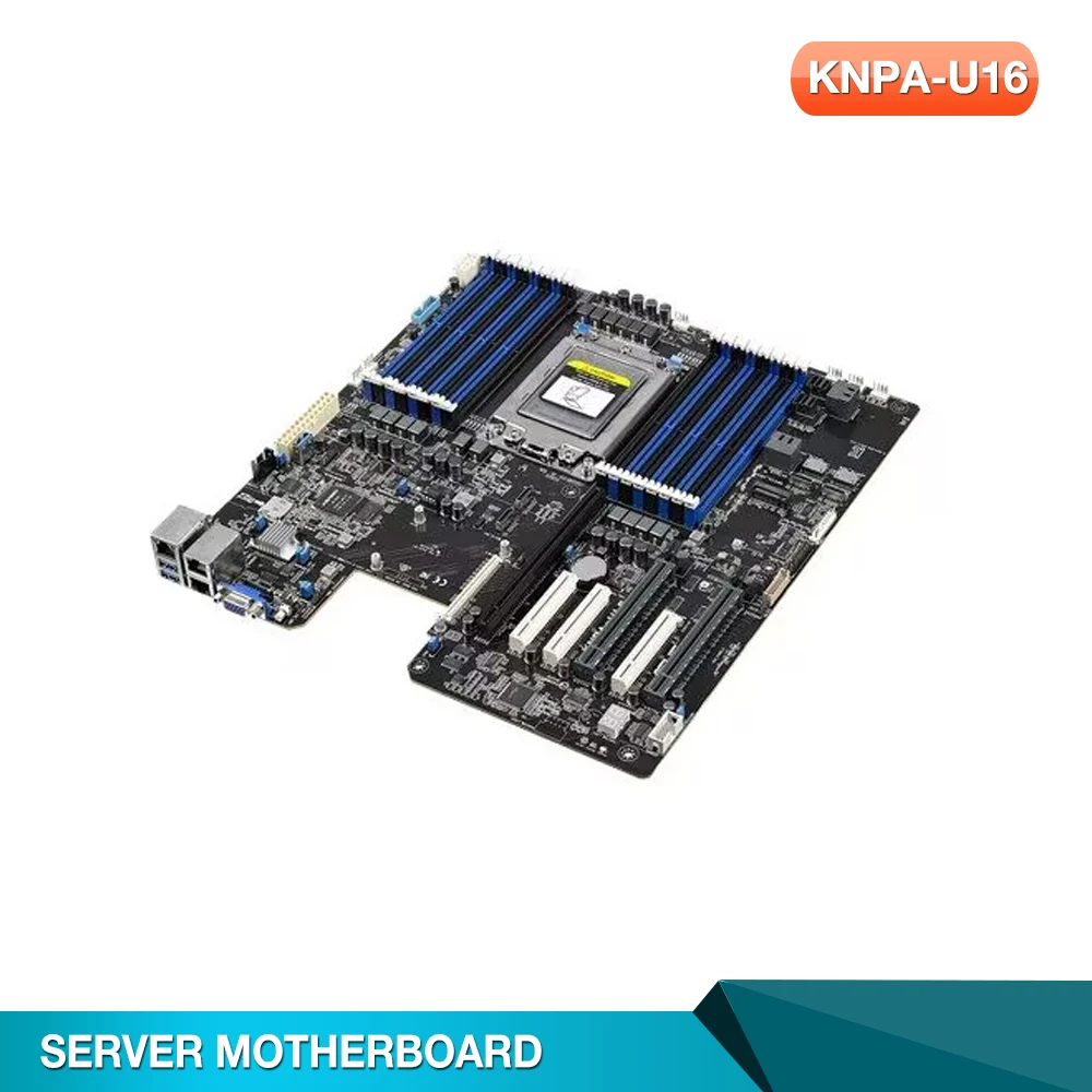 

For ASUS KNPA-U16 Server Motherboard with 16 DIMM M.2 NVMe 6 PCIe slots and OCP 2.0 mezzanine interface