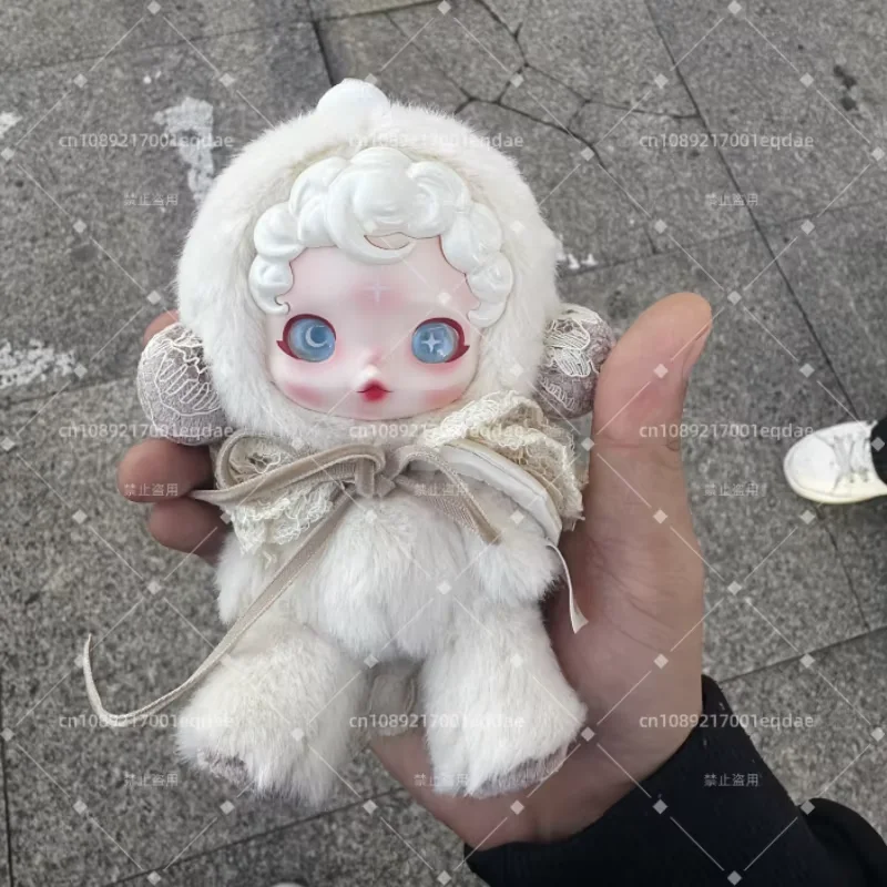 Spot Goods  Skullpanda Series Winter Movement Wishful Limit Starry Night Wish Doll Collect Keychain Toys Replica Festival Gifts