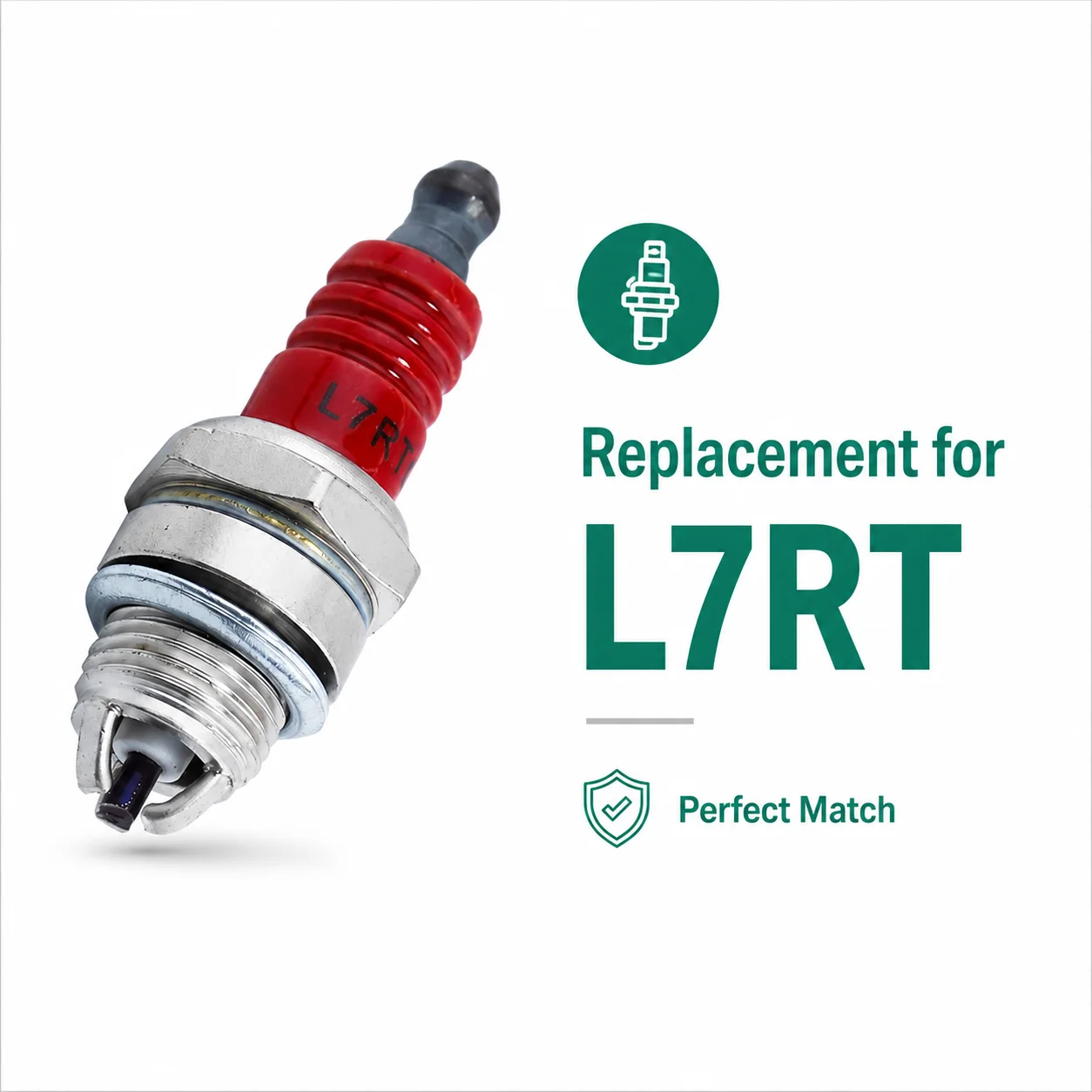 3Pcs L7T Spark Plug For Husqvarna 33CC 43CC 47CC 49CC 52CC Chainsaw Trimmer Blower Lawn Mower 2 Stroke Engine Parts Replacement