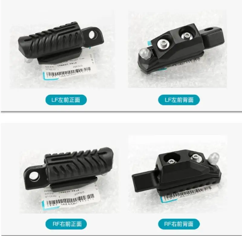 For CFMOTO 250-6 250SR MY22 CF250-6 CF250SR CFMOTO SR250 Motorcycle Front Rear Left Right Pedal Foot Rest Pegs Footrest Footpeg
