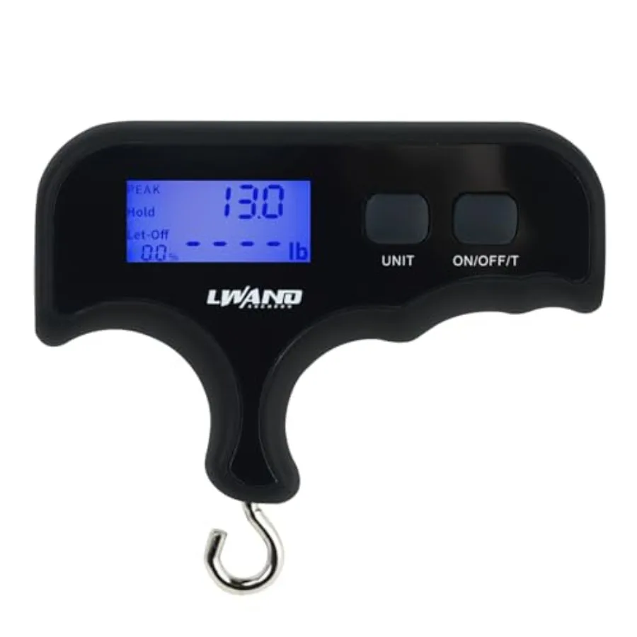 

Archery Compound Bow Scale Portable Digital Draw Weight Scale Accurate Up to 110lbs/50kg Ideal for Hunters and Archers Compound