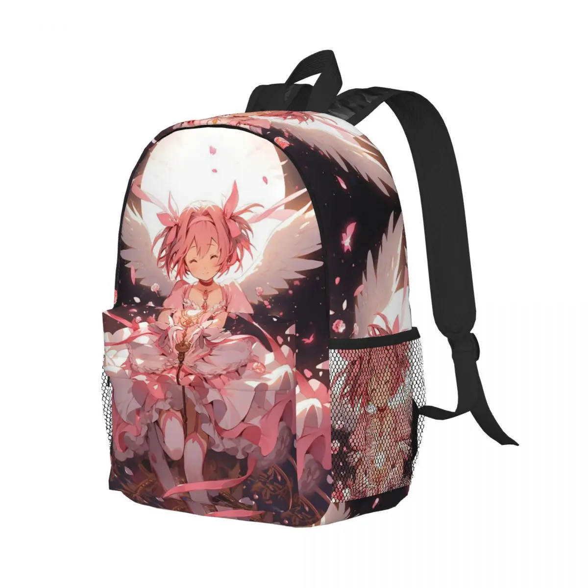 

Рюкзак Puella Magi Madoka Magica Kaname, студенческий рюкзак для мальчиков и девочек, детская школьная сумка, компьютерные сумки на плечо для мужчин и женщин