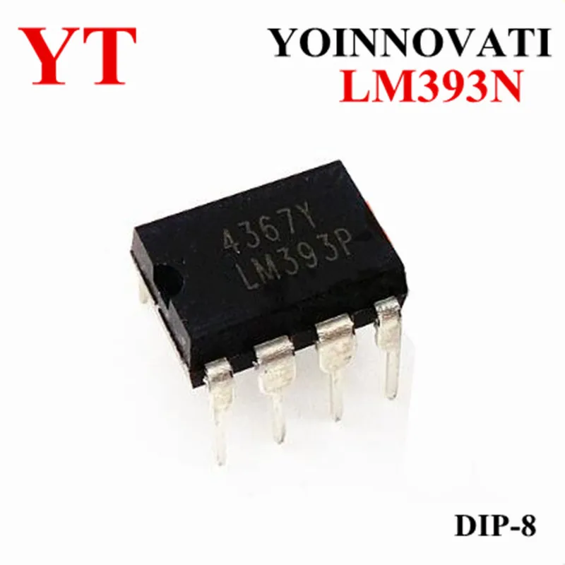 10PCS 50PCS 200PCS LM393N LM393 393  DIP8 IC Best quality