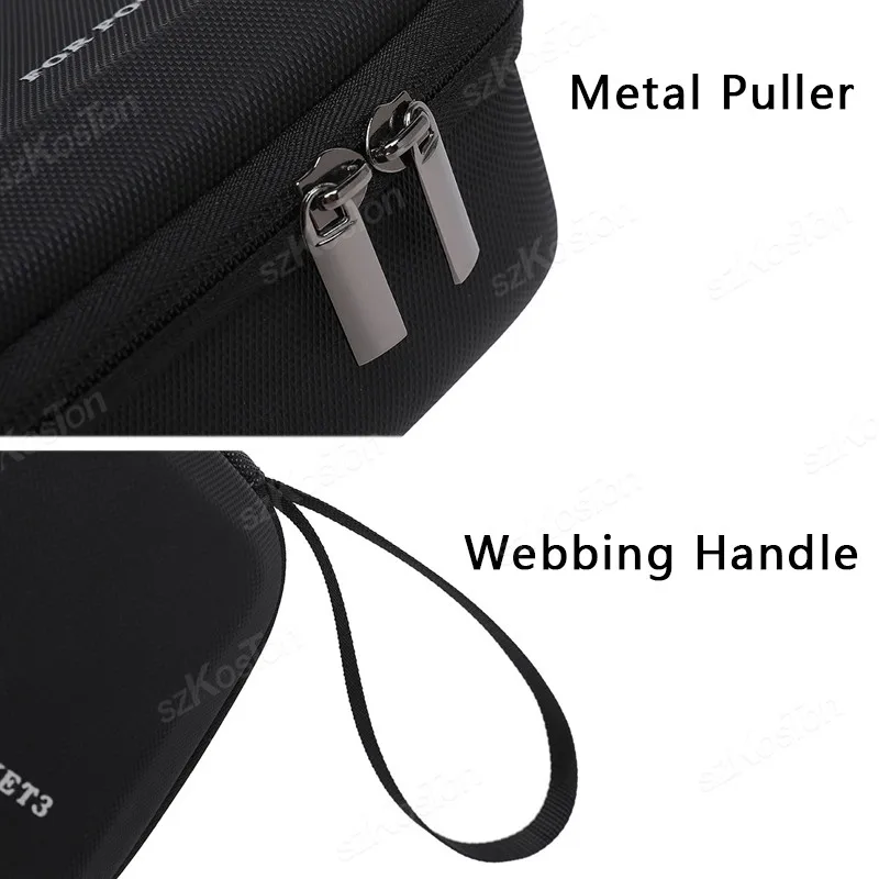 حقيبة تخزين محمولة لـ DJI Pocket 3 حقيبة حمل حقيبة يد للكاميرا المحمولة لملحقات Osmo Pocket 3 Pocket3