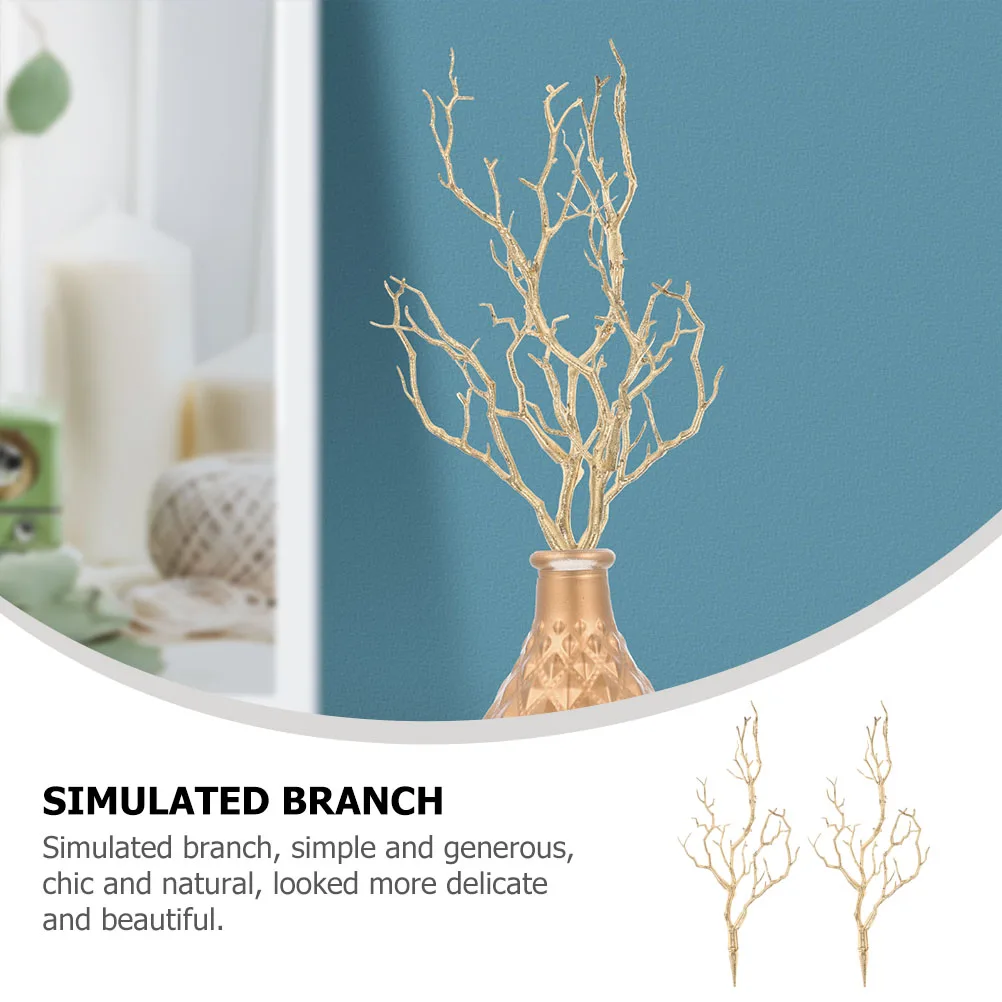 

Faux Simulated Twig Ornaments Branch Decor Tree Branches for Decoration Artificial