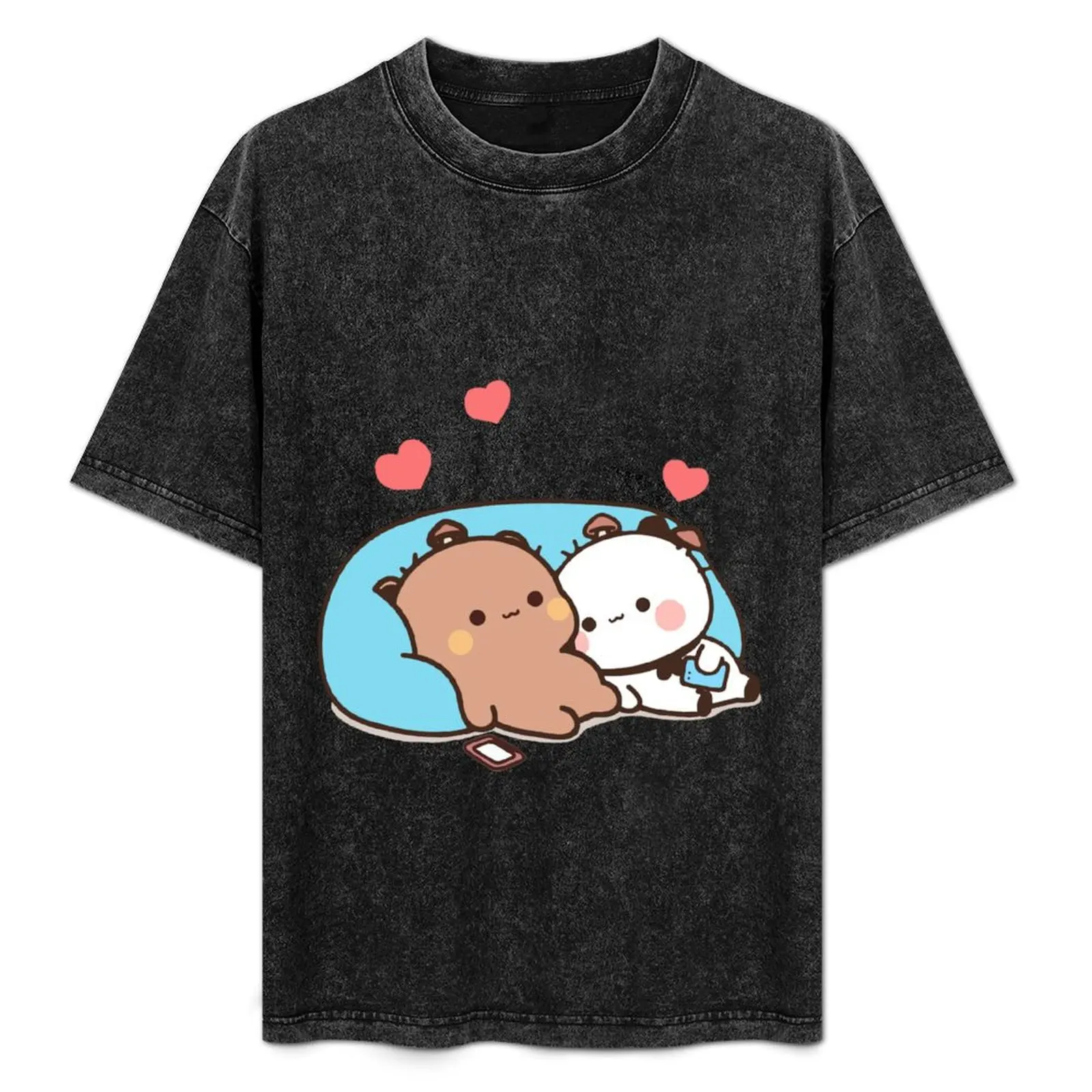 

bear and panda bubu dudu balloon T-Shirt valentines clothes plain new edition big and tall t shirts for men