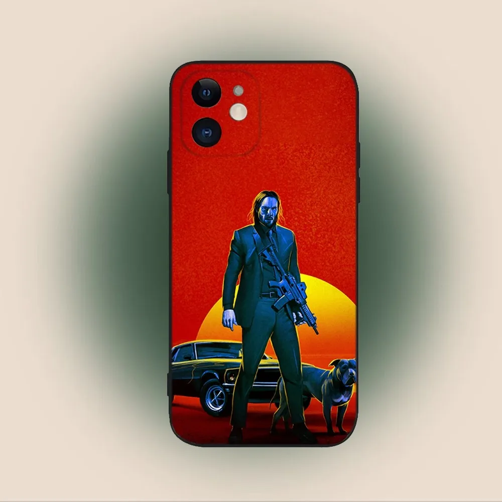 Film J-John-Wick Bab Phone Case For iPhone 15,14,13,12,11,Plus,Pro Max,XS,X,XR,SE,Mini,8,7 Soft Silicone Black Cover