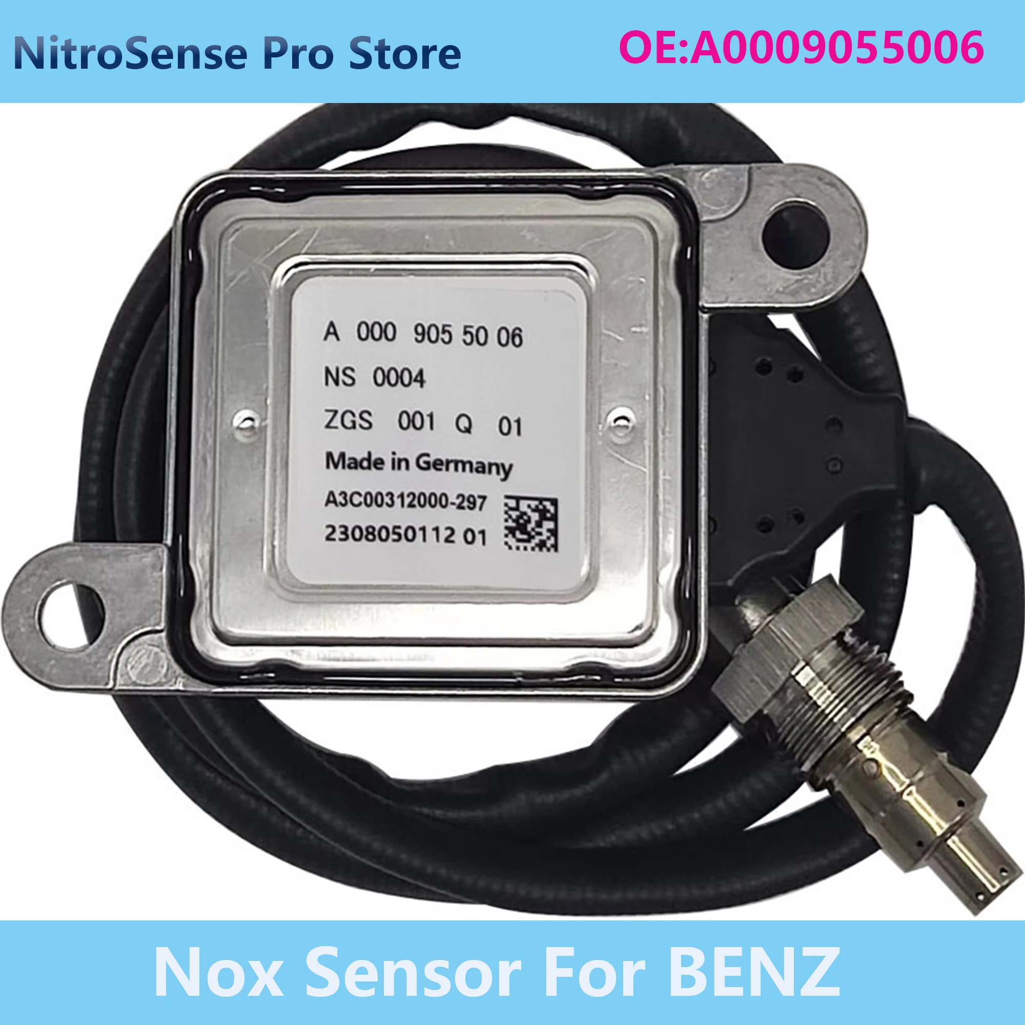 

A0009055006 0009055006 Новый датчик оксида азота Nox Sensor для 12 В для Mercedes-Benz E350 E400 CGI 4Matic 2012 2013 2014-15-16