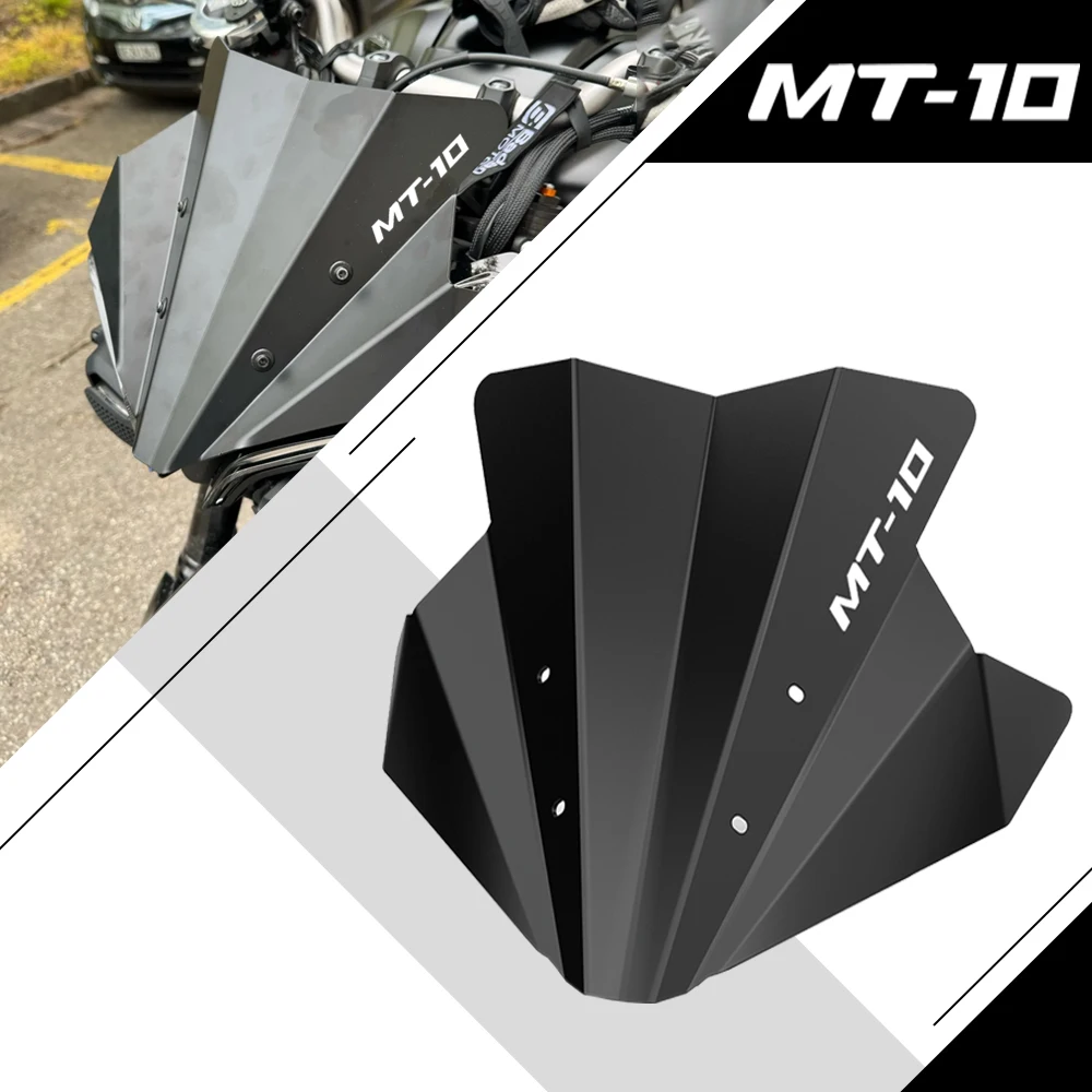 

Мотоциклетные аксессуары для Yamaha MT 10 MT10 MT-10 2022 2023 2024, ветровое стекло, спортивный ветровой экран, ветровой отражатель, новая модель