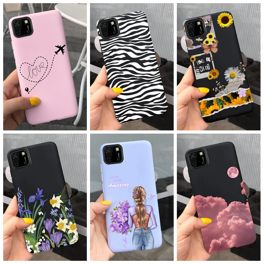 For Huawei Y5p 2020 Case DRA-LX9 Popular Moon Leopard Cartoon Cover Soft Funda For Honor 9S STK-LX1 Bumper HuaweiY5p Phone Cases