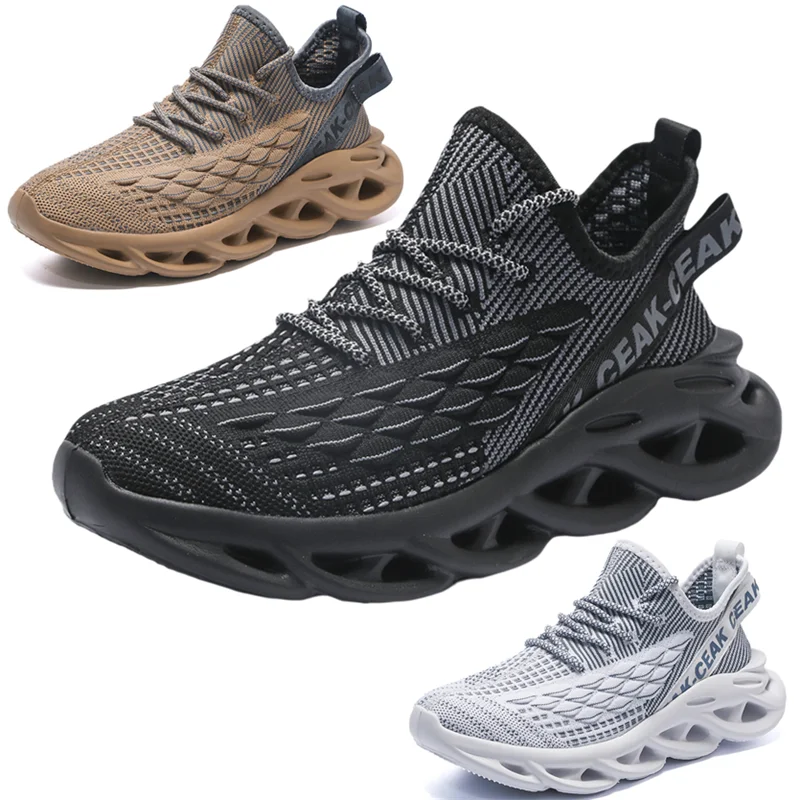

New breathable, fashionable, comfortable and casual sports shoes for both men and women, large-sized couple running shoes36-48