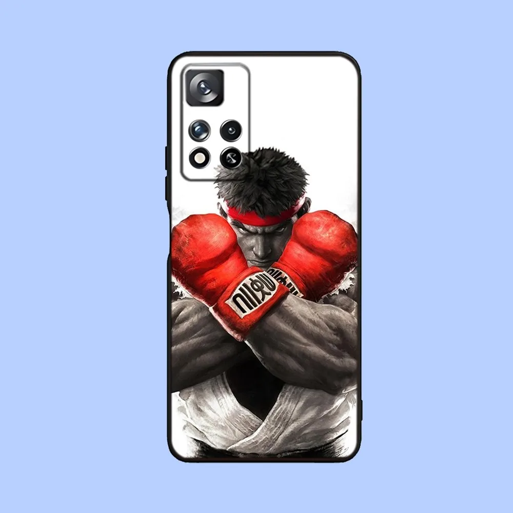 Game S-Street F-FighterS Phone Case For Samsung Galaxy A13,A21s,A22,A31,A32,A52,A53,A71,A80,A91 Soft Black Cover