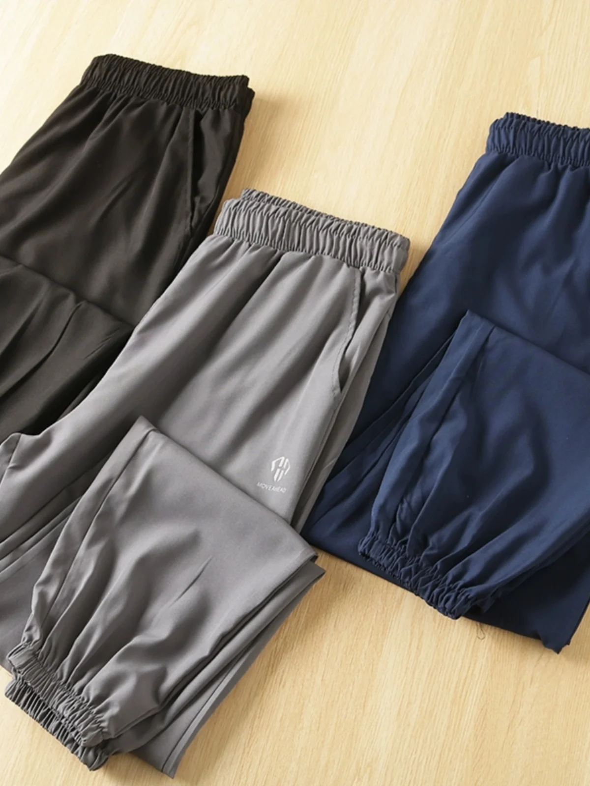 

Легкий дизайн с эластичной резинкой на талии, летние тонкие спортивные легкие спортивные брюки с манжетами, спортивные штаны Faion Urban, повседневная одежда