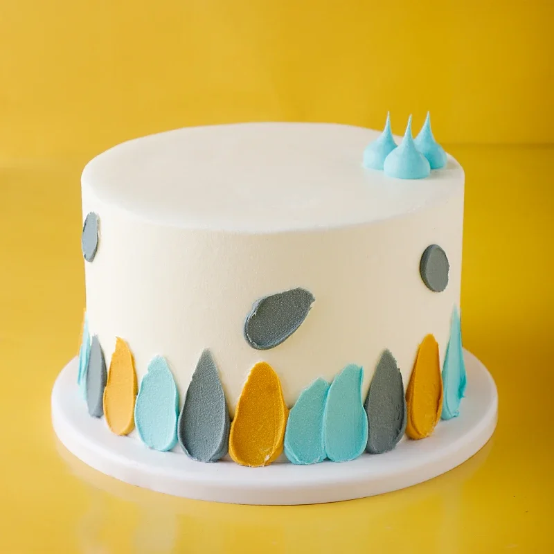 Simulation Cake Model Plastic Silicone Artificial Cake Decorating Tools Cake Embryo Independent Design Window Display Samples