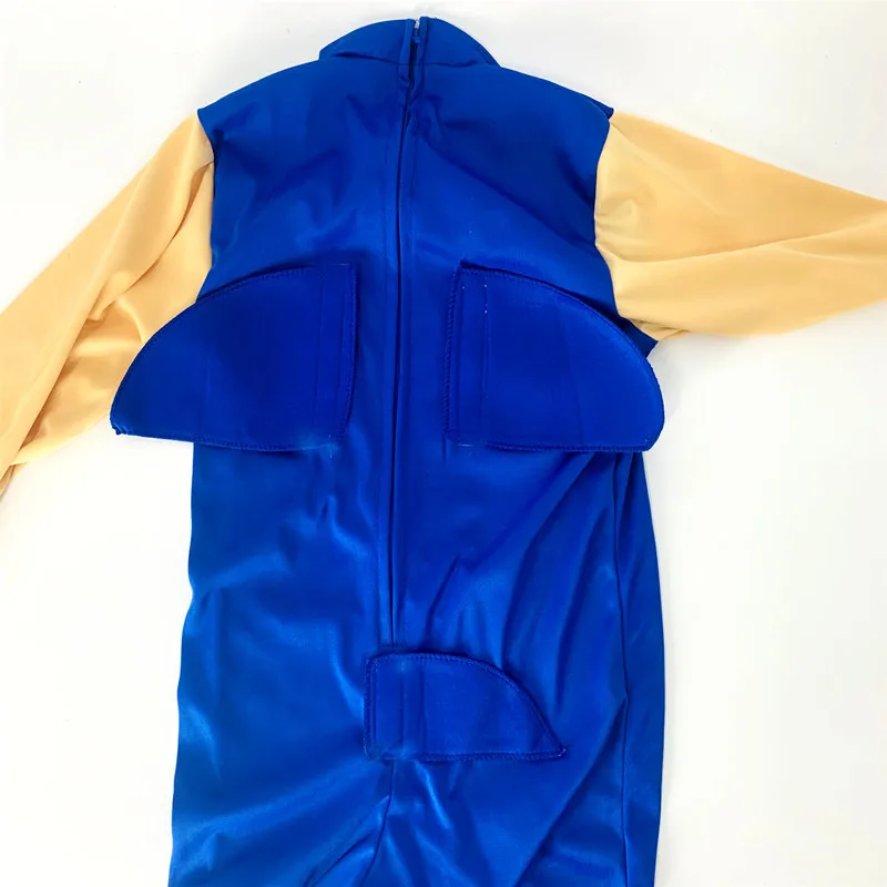 Hot Classic American TV Series Kids Role Playing Sonic Anime Series Children's Clothing Jumpsuit Set Baby Birthday Party Gift