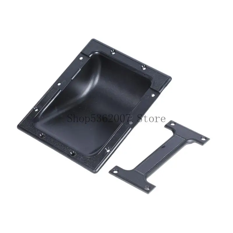 대형 스피커 용 강화 ABS 캐비닛 핸들 음악가를위한 사운드 장비 운반 솔루션 40JB