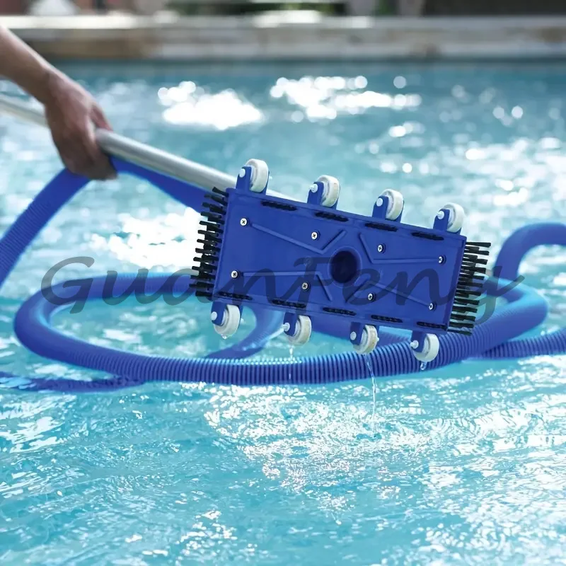 Swimming pool vacuum hose 9-15m threaded flexible suction hose