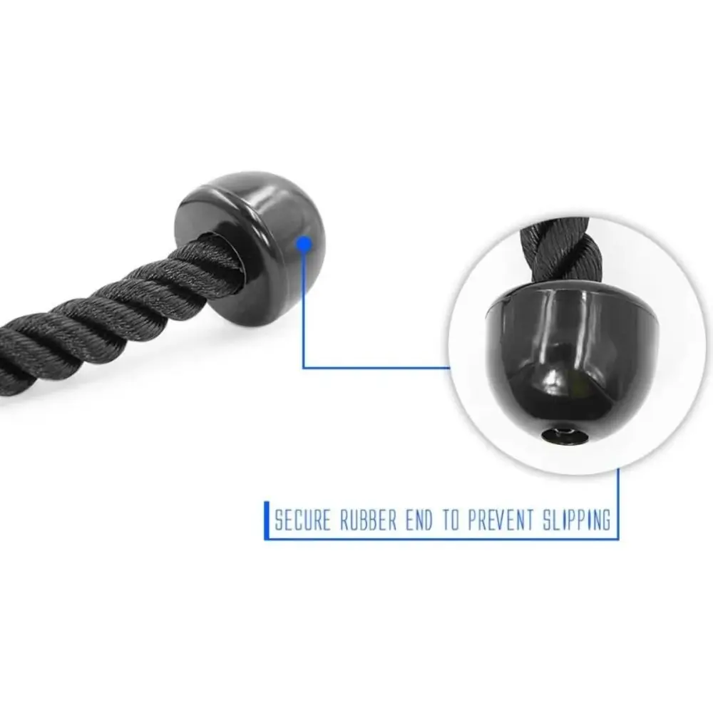 Tricep Rope Single Handle Fitness Pull Rope Triceps Bodybuilding Gantry Pull Rope Stable Exercise Gym Equipment Pull Rope Gym
