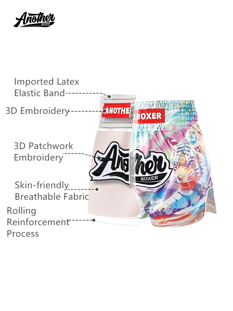 2025 الرياضة الملاكمة التايلاندية السراويل الملاكمة السراويل جذوع ركلة فنون الدفاع عن النفس القتال السراويل التدريب الصالة الرياضية الملابس