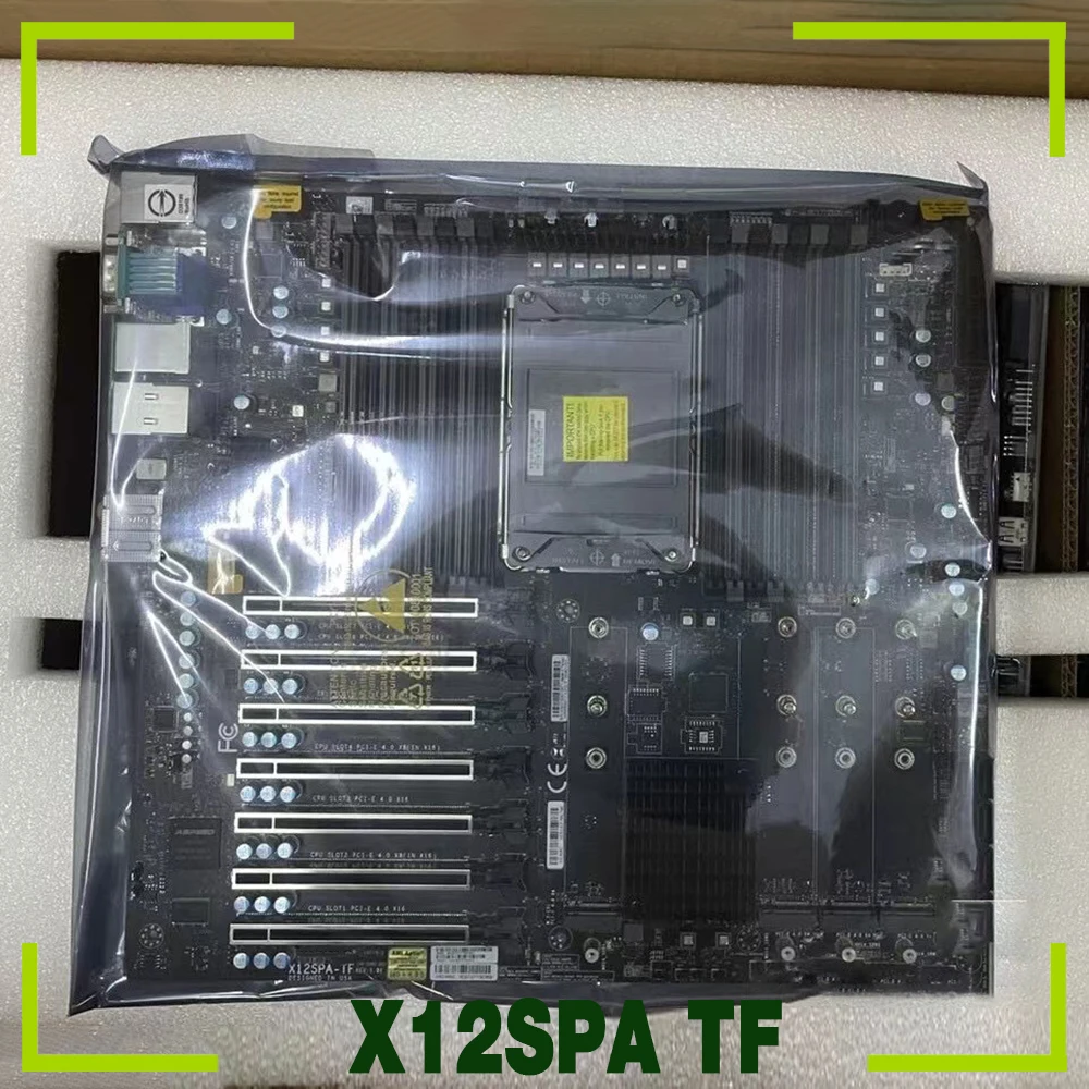 X12SPA-TF  For Supermicro Workstation Motherboard Xeon W-3300 Processor PCI-E4.0 LGA-4189 DDR4 X12SPA TF