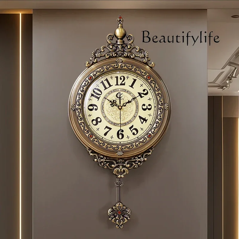 X Art Mural Wall Clocks Luxury Digital Vintage Large Interior Nordic Restaurant Wall Watch Aesthetic Reloj Pared Home Decoration