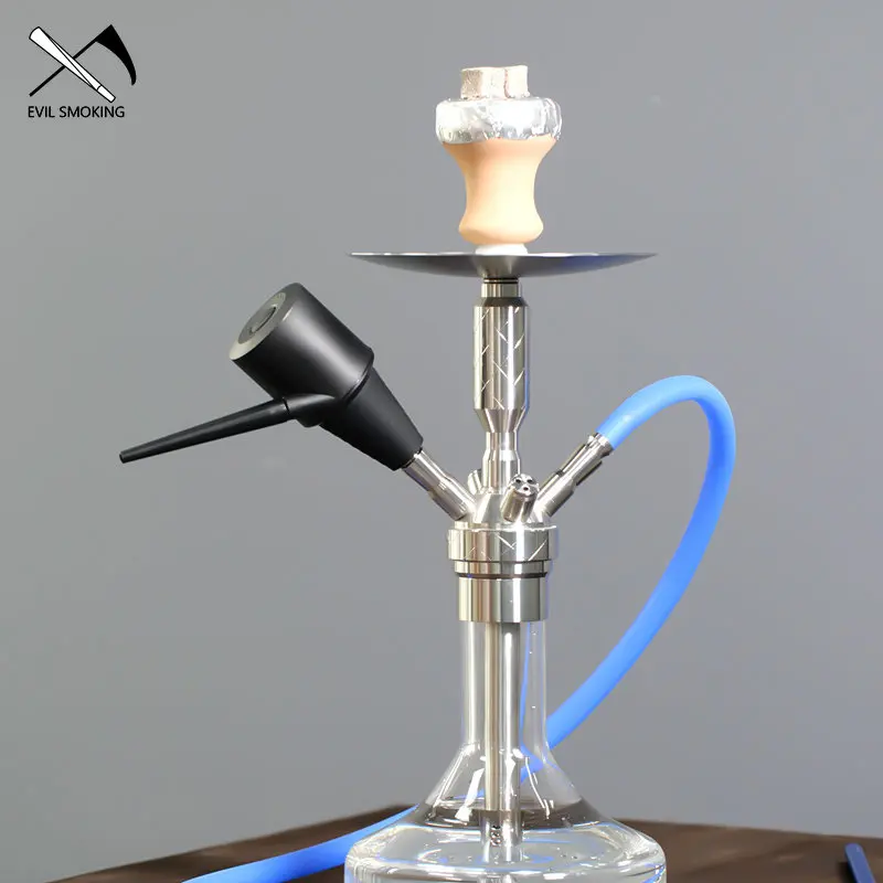 EVIL SMOKING Electric Hookah Blower Smoking Device Fully Automatic Smoke Emission Filter Cachimba Kальян Shisha Accessories