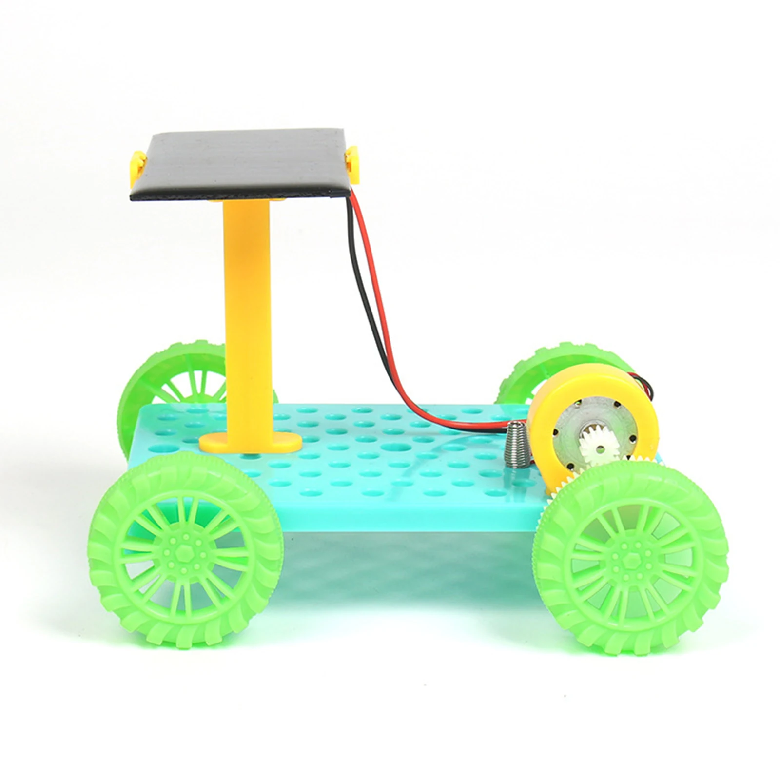 Ensamblar coche Solar, inventos creativos, capacidad motriz de los niños, pensamiento activo, Kit electrónico DIY, tecnología, juguetes para niños