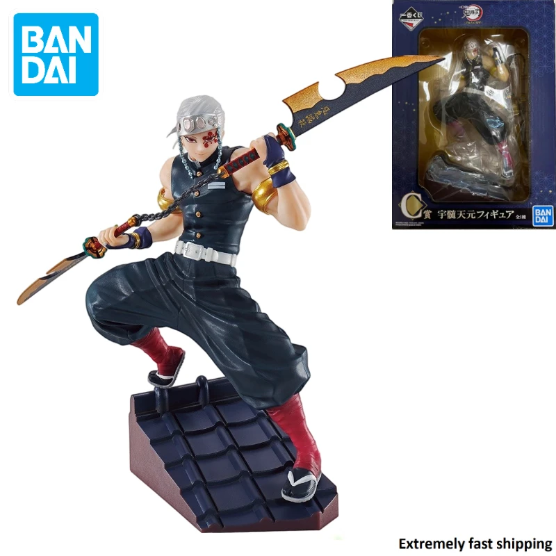 

В наличии оригинальная фигурка Bandai Ichiban нача Demon Slayer Tengen Uzuku Visit C Uzui Tengen, модель игрушки в подарок