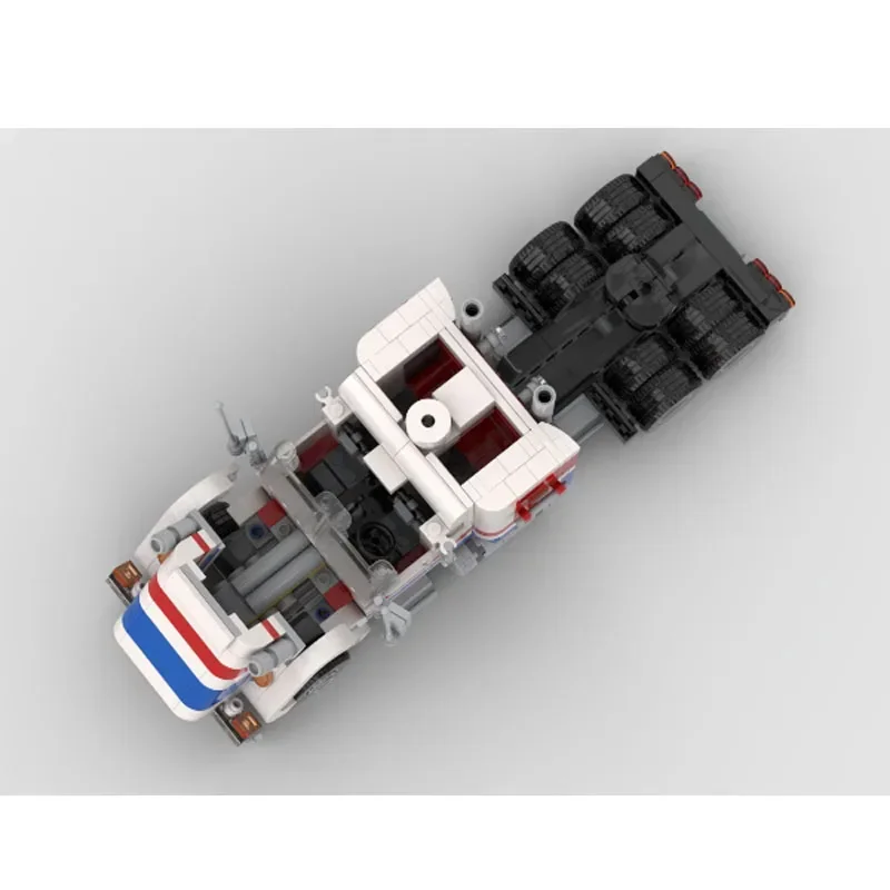

MOC-155042 City Highway Rig UCS Полугрузовик в сборе, сращивание, модель строительного блока,752 части, рождественские строительные блоки для мальчиков, игрушка в подарок