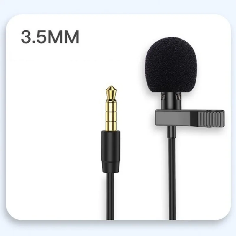 3.5mm Mini Headset Microphone for Lecture-teaching Conference Sessions