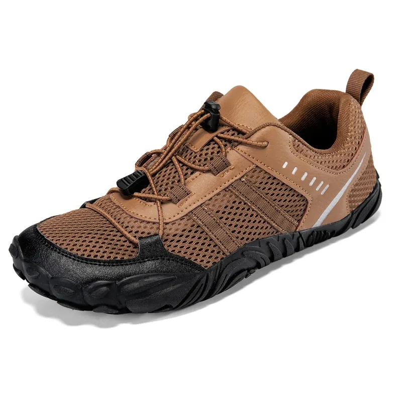 2026 Men's Minimalist Trail Running Barefoot Wide Toe Box Zero Drop Aqua Sock Shoes for Kayaking Boating Hiking Surfing Walking
